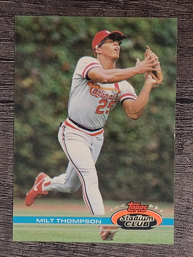 1991 Stadium Club #66 Milt Thompson