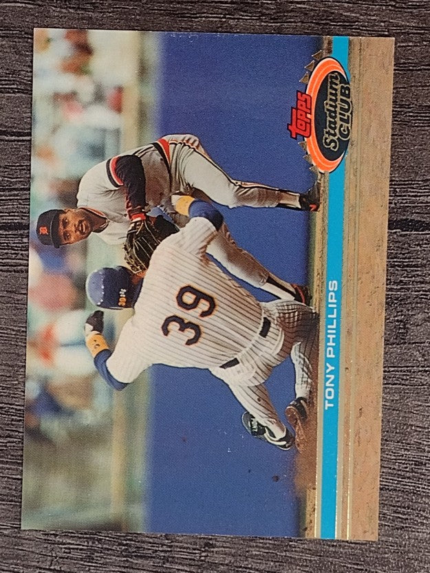 1991 Stadium Club #41 Tony Phillips