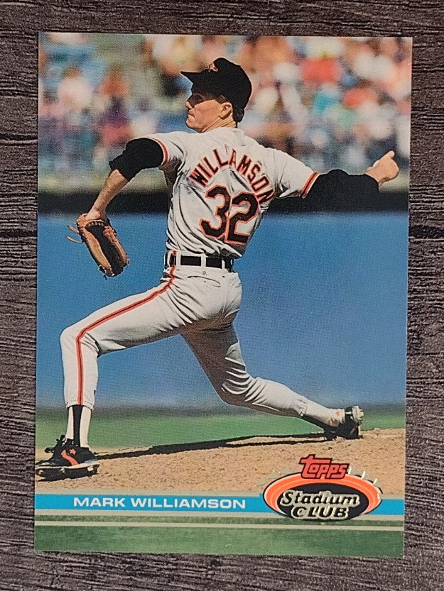 1991 Stadium Club #20 Mark Williamson