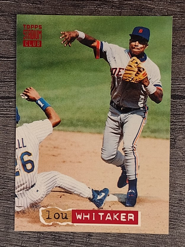1994 Stadium Club #443 Lou Whitaker
