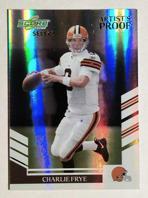 2007 Select Artist's Proof #195 Charlie Frye