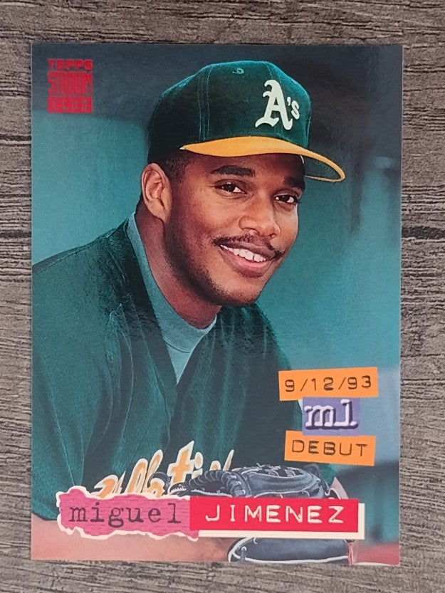 1994 Stadium Club #356 Miguel Jimenez