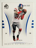 2007 SP Authentic #164 Aaron Ross RC