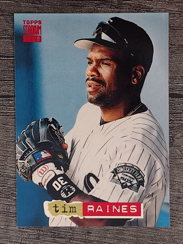 1994 Stadium Club #350 Tim Raines