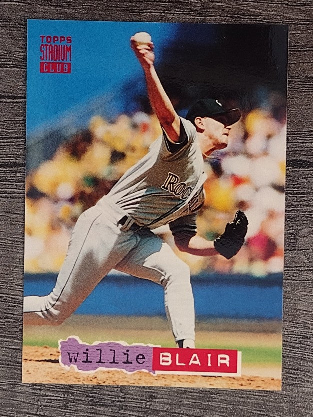 1994 Stadium Club #348 Willie Blair