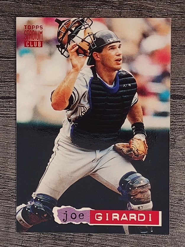 1994 Stadium Club #323 Joe Girardi