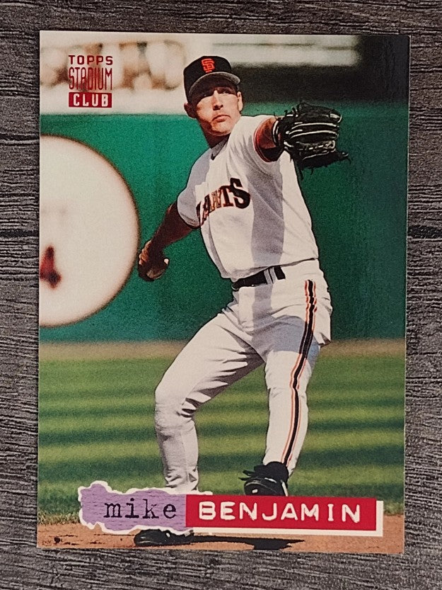 1994 Stadium Club #318 Mike Benjamin