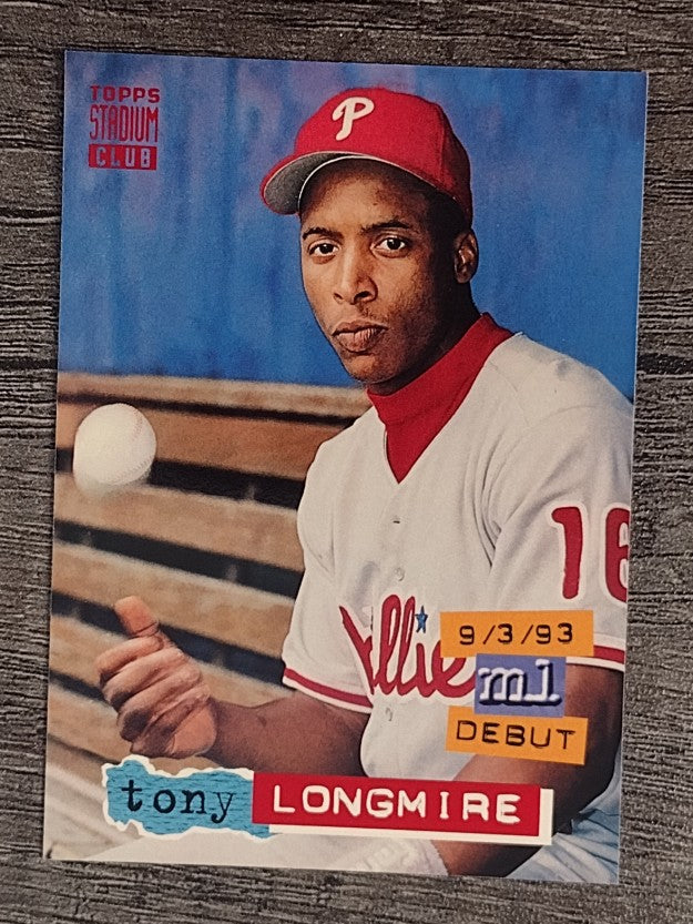 1994 Stadium Club #394 Tony Longmire