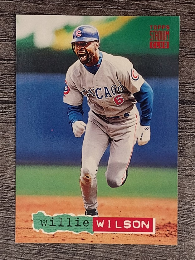 1994 Stadium Club #311 Willie Wilson