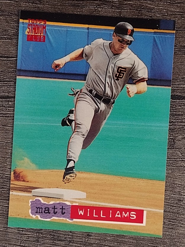 1994 Stadium Club #419 Matt Williams