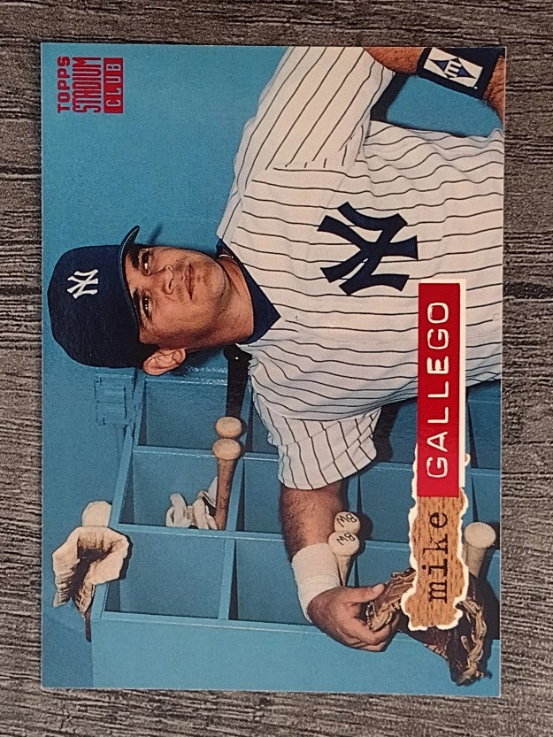 1994 Stadium Club #388 Mike Gallego