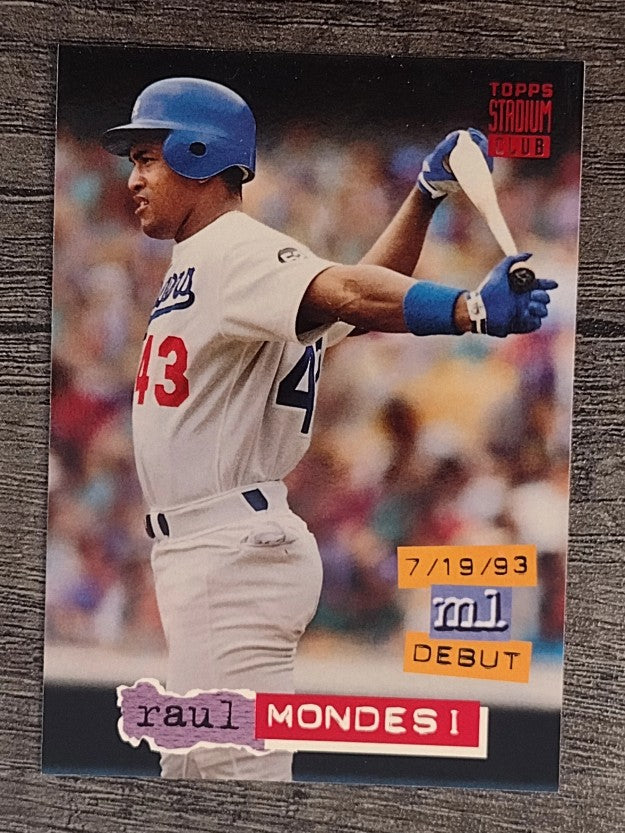 1994 Stadium Club #390 Raul Mondesi