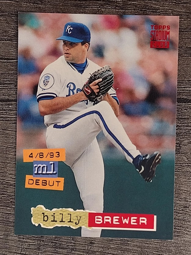 1994 Stadium Club #490 Billy Brewer