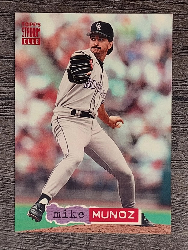 1994 Stadium Club #492 Mike Munoz