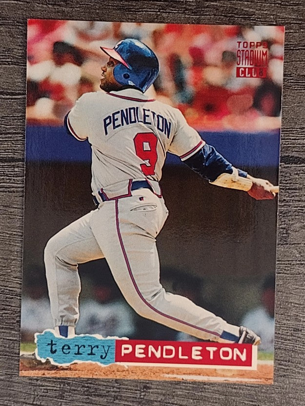 1994 Stadium Club #313 Terry Pendleton