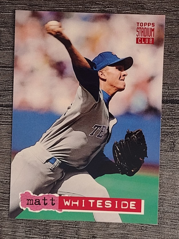 1994 Stadium Club #502 Matt Whiteside