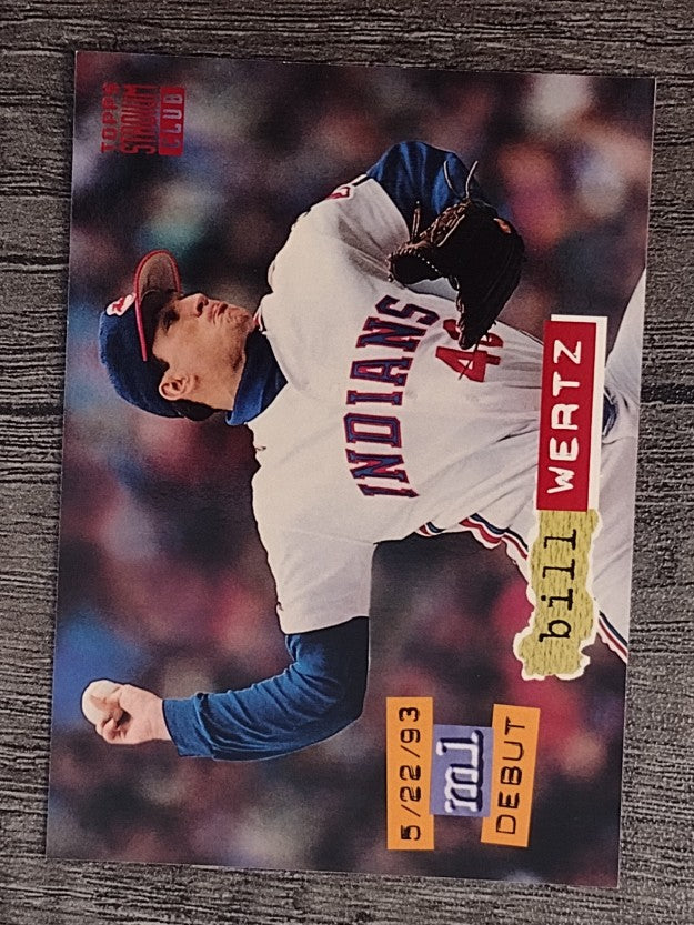 1994 Stadium Club #481 Bill Wertz