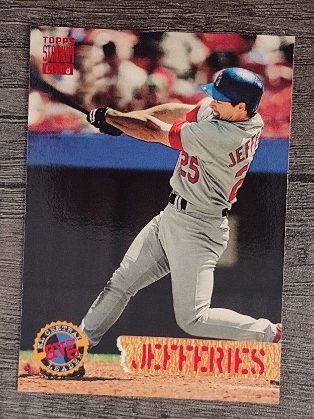 1994 Stadium Club #531 Gregg Jefferies DL