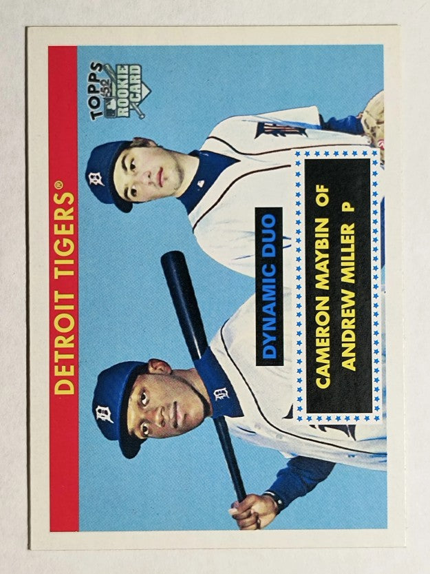 2007 Topps '52 Dynamic Duos #DD13 Andrew Miller/Cameron Maybin