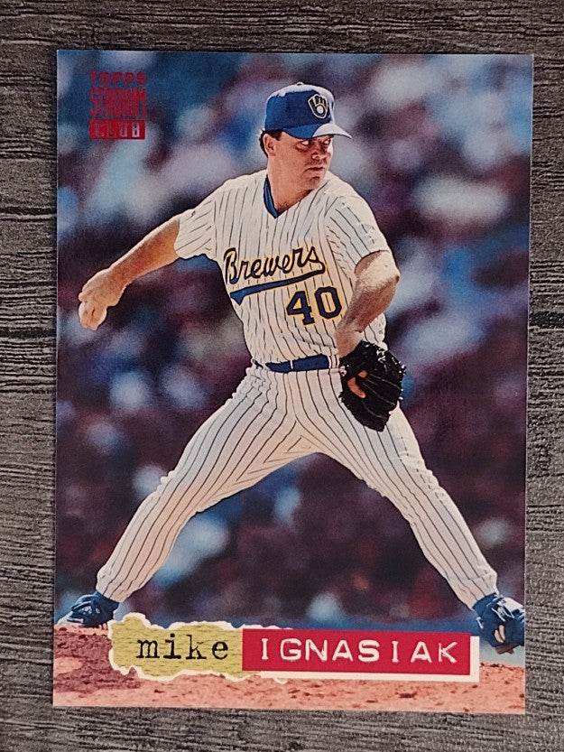 1994 Stadium Club #489 Mike Ignasiak