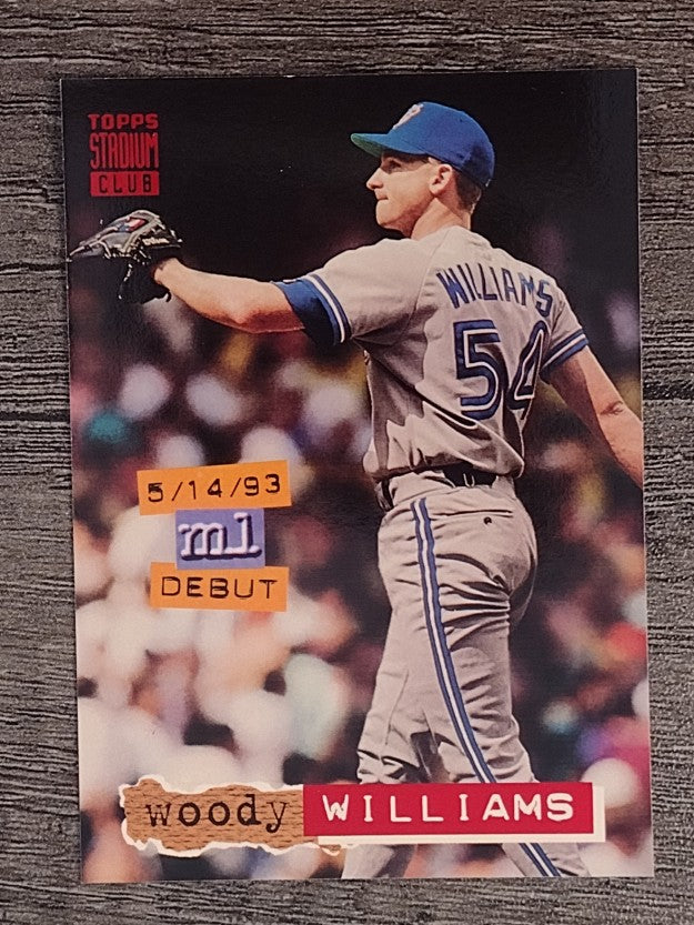 1994 Stadium Club #513 Woody Williams