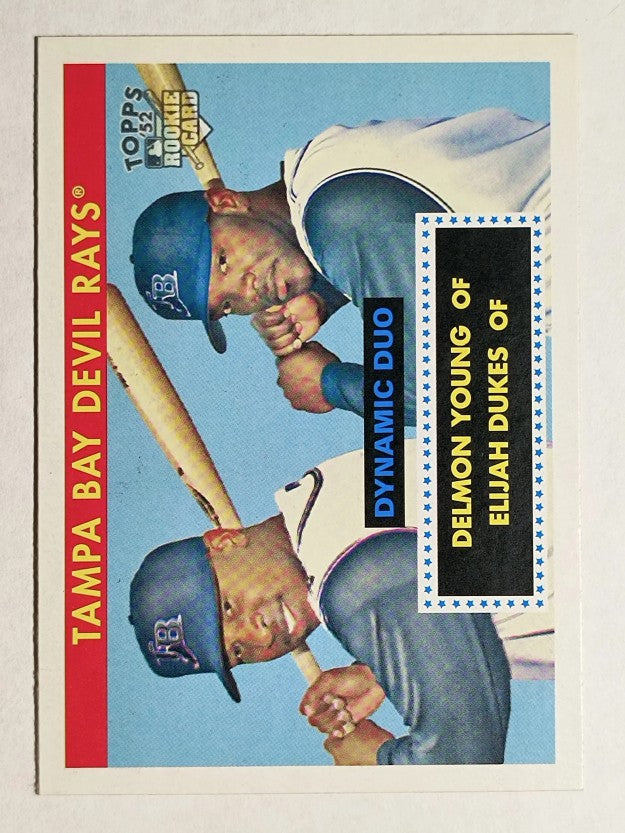 2007 Topps '52 Dynamic Duos #DD5 Delmon Young/Elijah Dukes