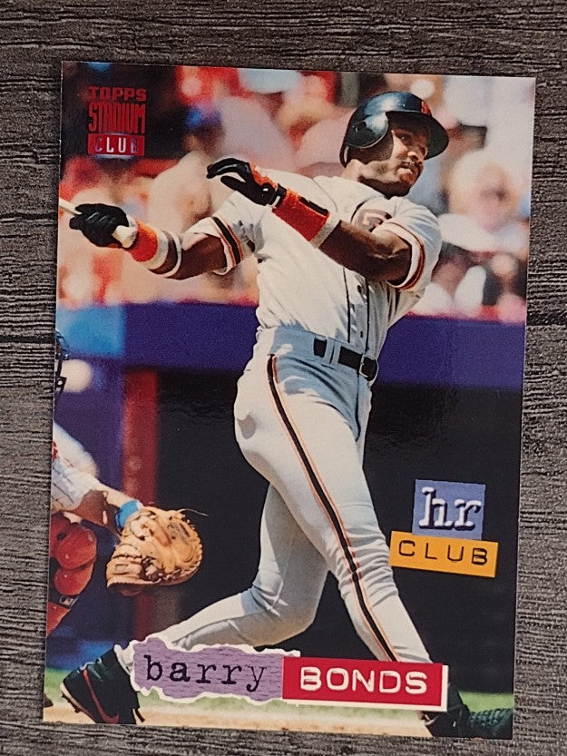 1994 Stadium Club #259 Barry Bonds HR