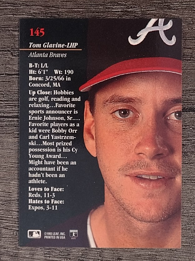 1993 Studio #145 Tom Glavine
