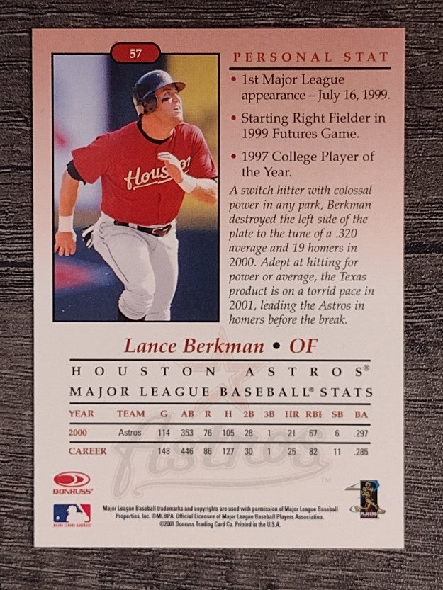 2001 Studio #57 Lance Berkman