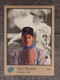1992 Studio #15 Greg Maddux