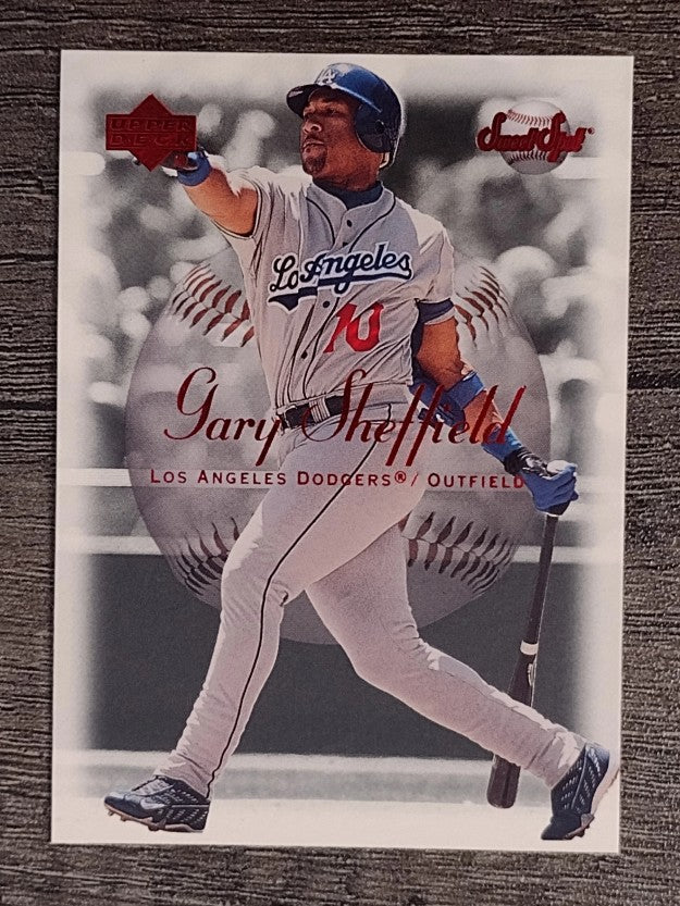 2001 Sweet Spot #41 Gary Sheffield