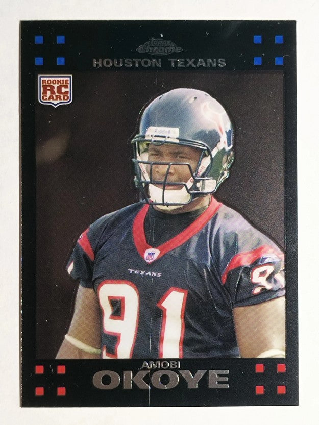 2007 Topps Chrome #TC226 Amobi Okoye RC