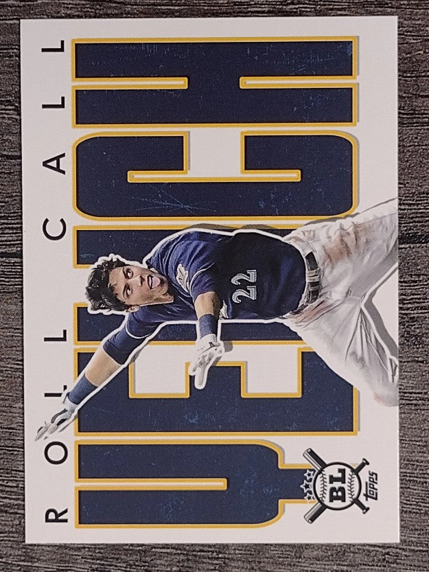 2020 Topps Big League Roll Call #RC8 Christian Yelich