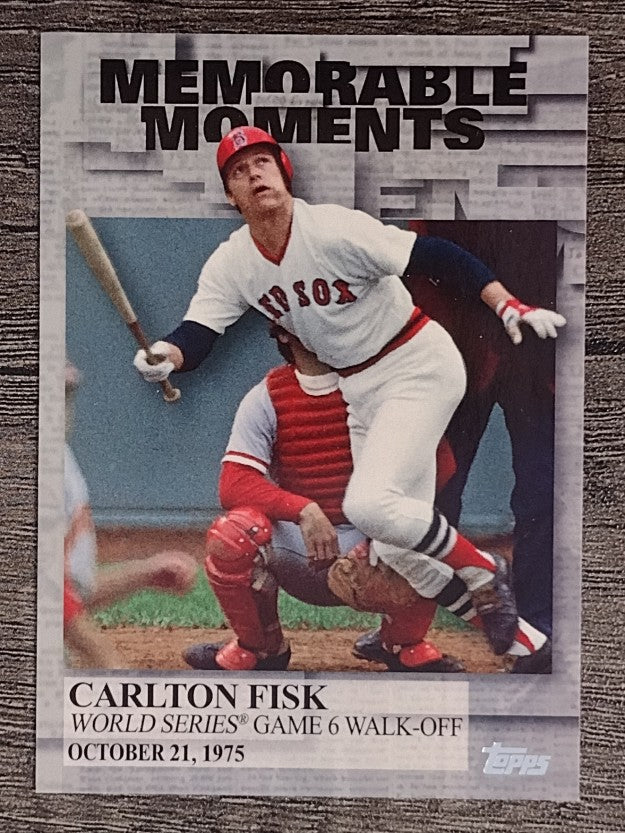 2017 Topps Memorable Moments #MM8 Carlton Fisk