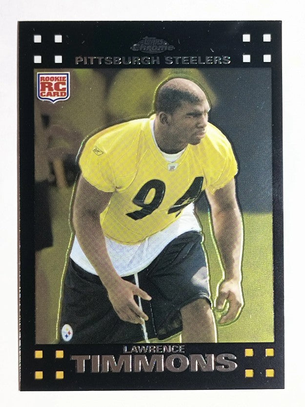2007 Topps Chrome #TC243 Lawrence Timmons RC