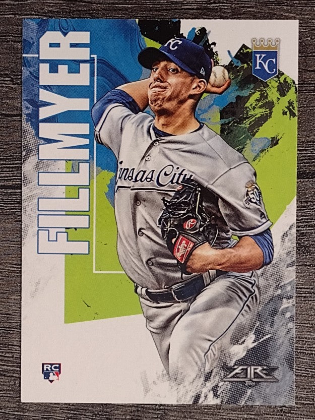 2019 Topps Fire #3 Heath Fillmyer RC