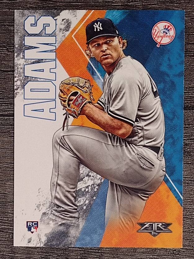 2019 Topps Fire #57 Chance Adams RC