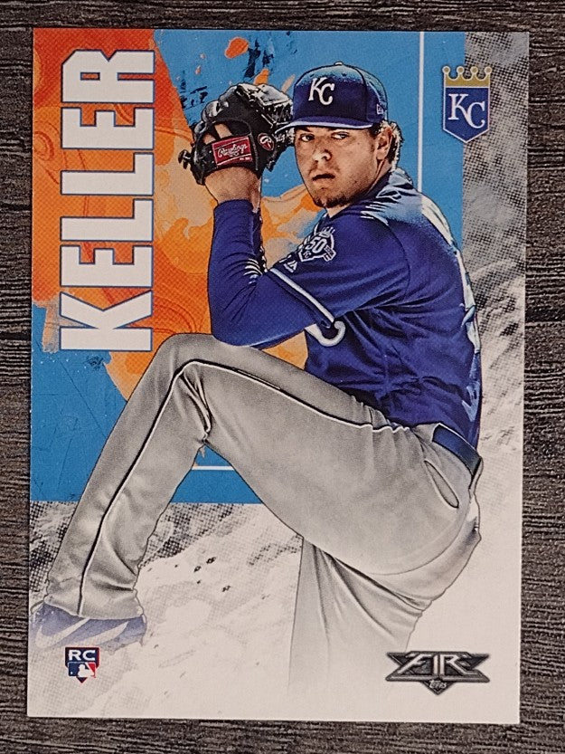 2019 Topps Fire #76 Brad Keller RC