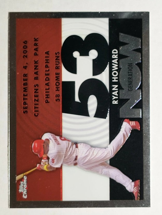 2007 Topps Chrome Generation Now #GN203 Ryan Howard
