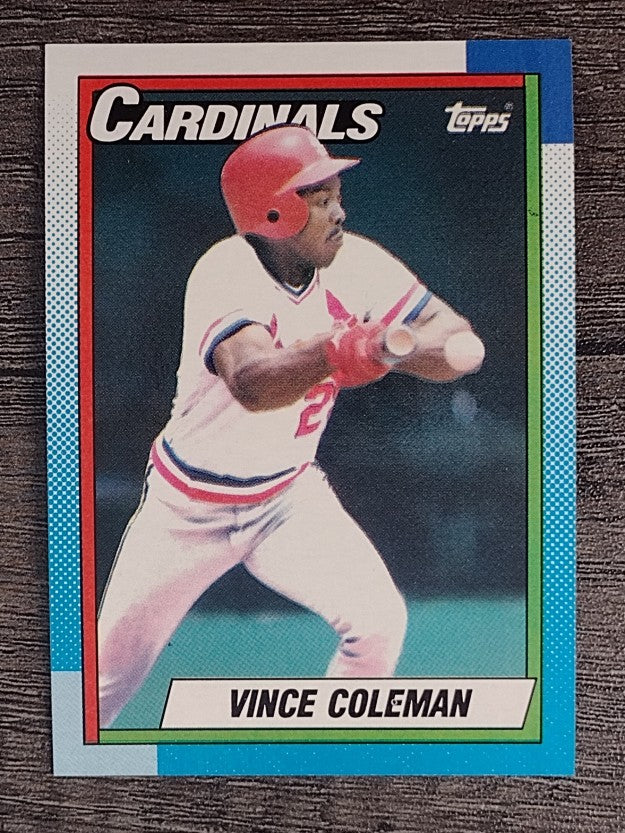 1990 Topps #660 Vince Coleman