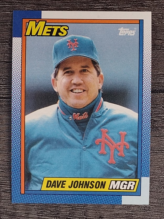 1990 Topps #291 Dave Johnson MG