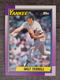 1990 Topps #611 Walt Terrell