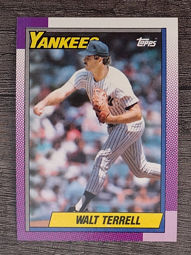 1990 Topps #611 Walt Terrell