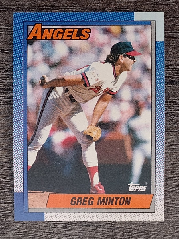 1990 Topps #421 Greg Minton