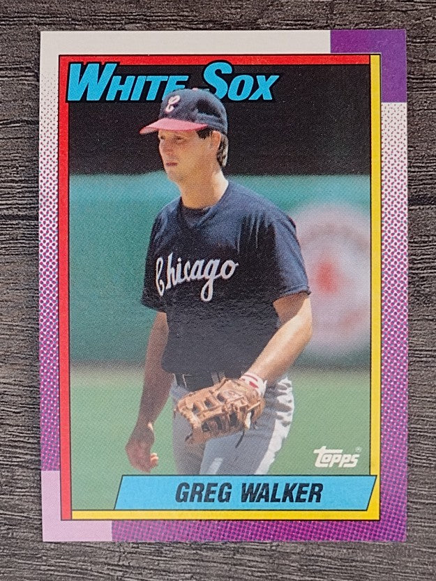 1990 Topps #33 Greg Walker
