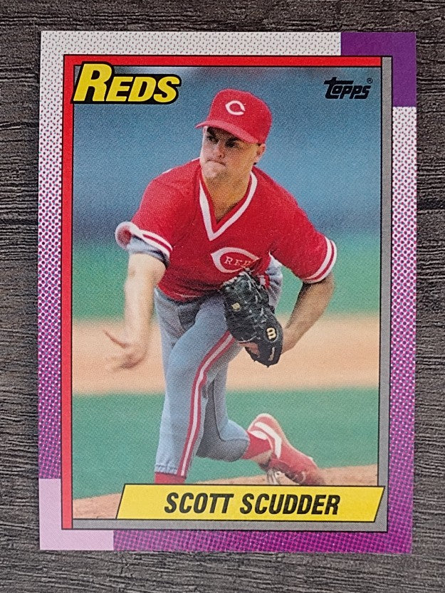 1990 Topps #553 Scott Scudder