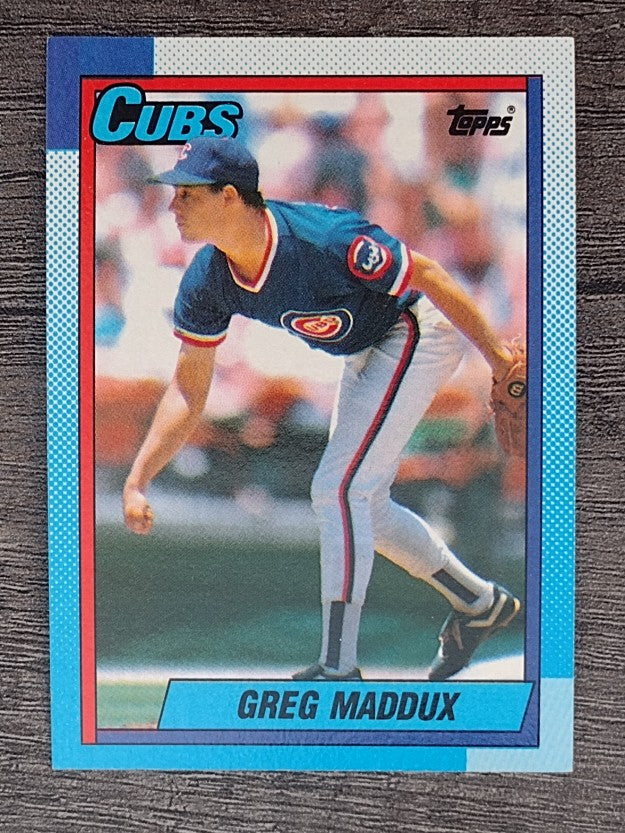 1990 Topps #715 Greg Maddux