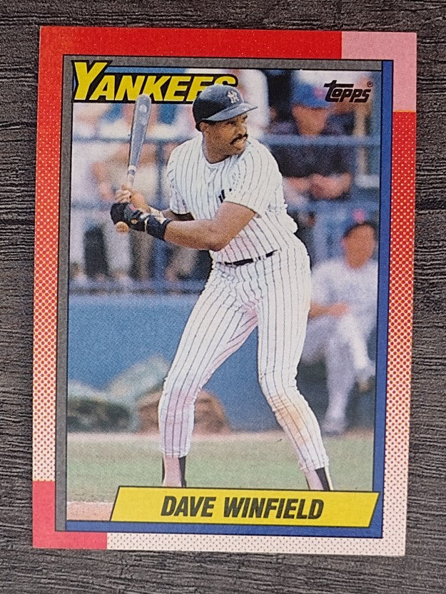 1990 Topps #380 Dave Winfield