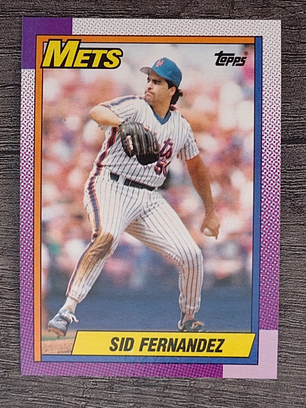 1990 Topps #480 Sid Fernandez