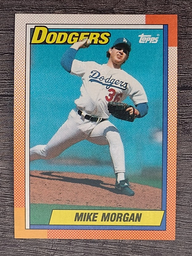 1990 Topps #367 Mike Morgan